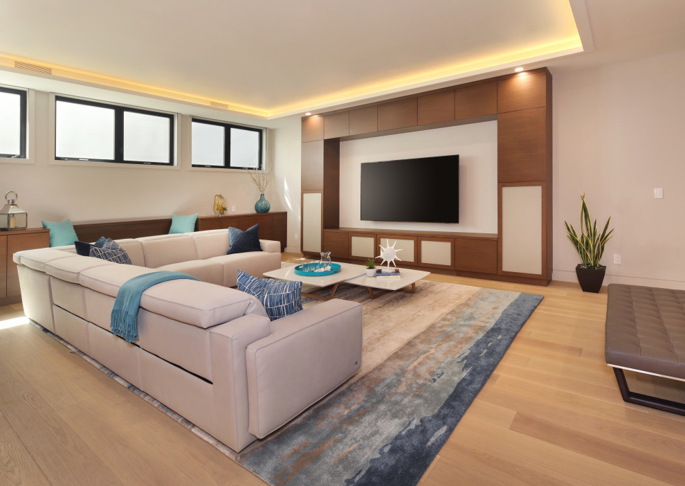 Multi Purpose Fun Room - Modern - Home Theater - Los Angeles - by ...