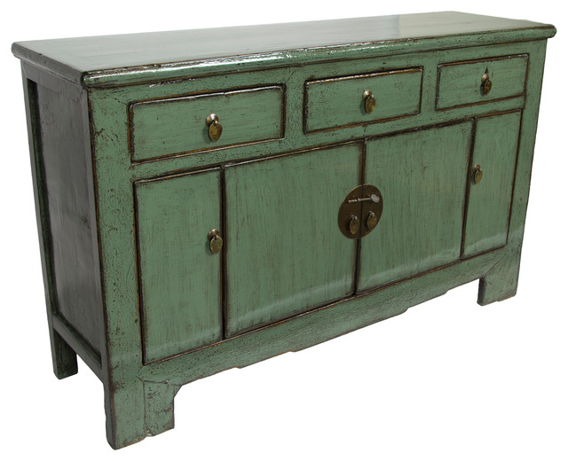 Shop Houzz Redd Furnishings Consigned Antique Lacquer Sideboard