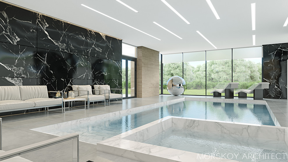 Interior of the apartment house 600 m²