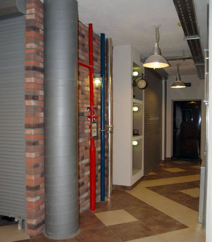 Дизайн интерьера холла в жилом комплексе