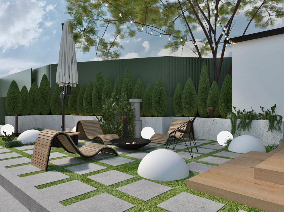 Ландшафтный дизайн двора