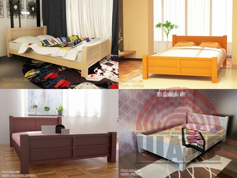 Кровати из массива сосны