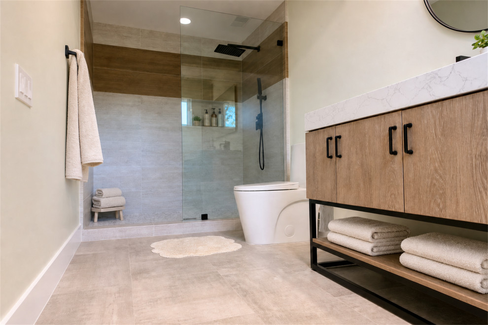 AFTER: SPA-INSPIRED MASTER BATH, GRANITE BAY