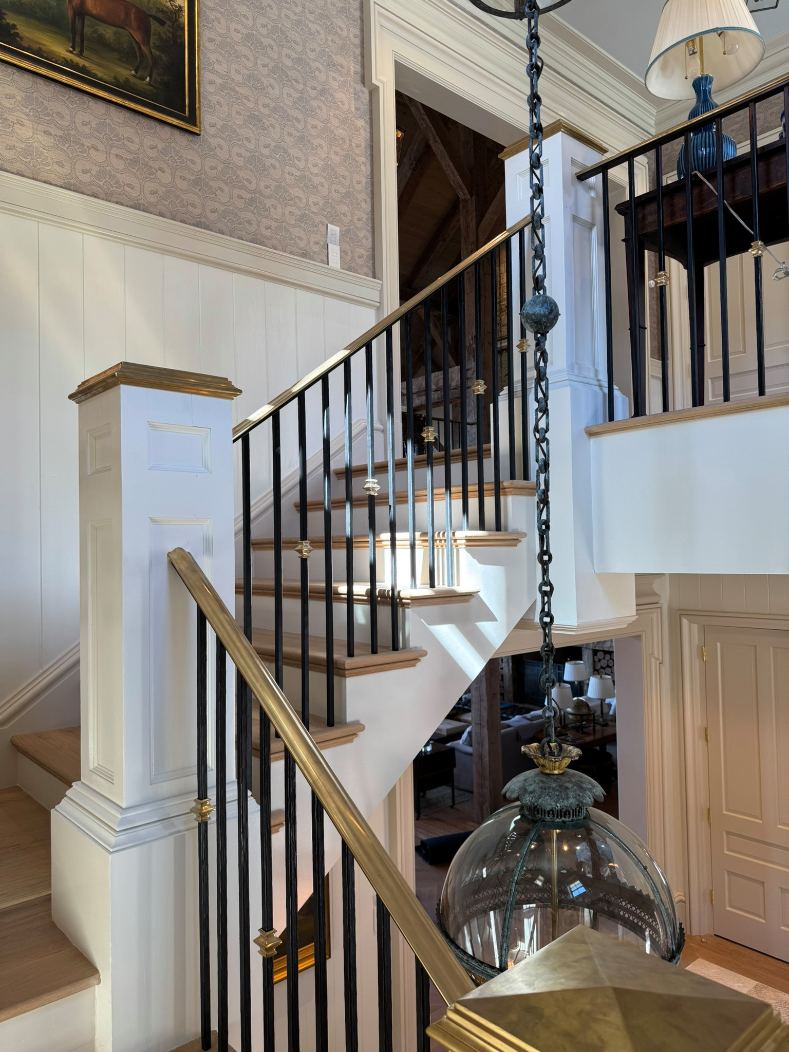 133_Stunning and Sophisticated Mountain Retreat Stair, Hot Springs, VA 24445
