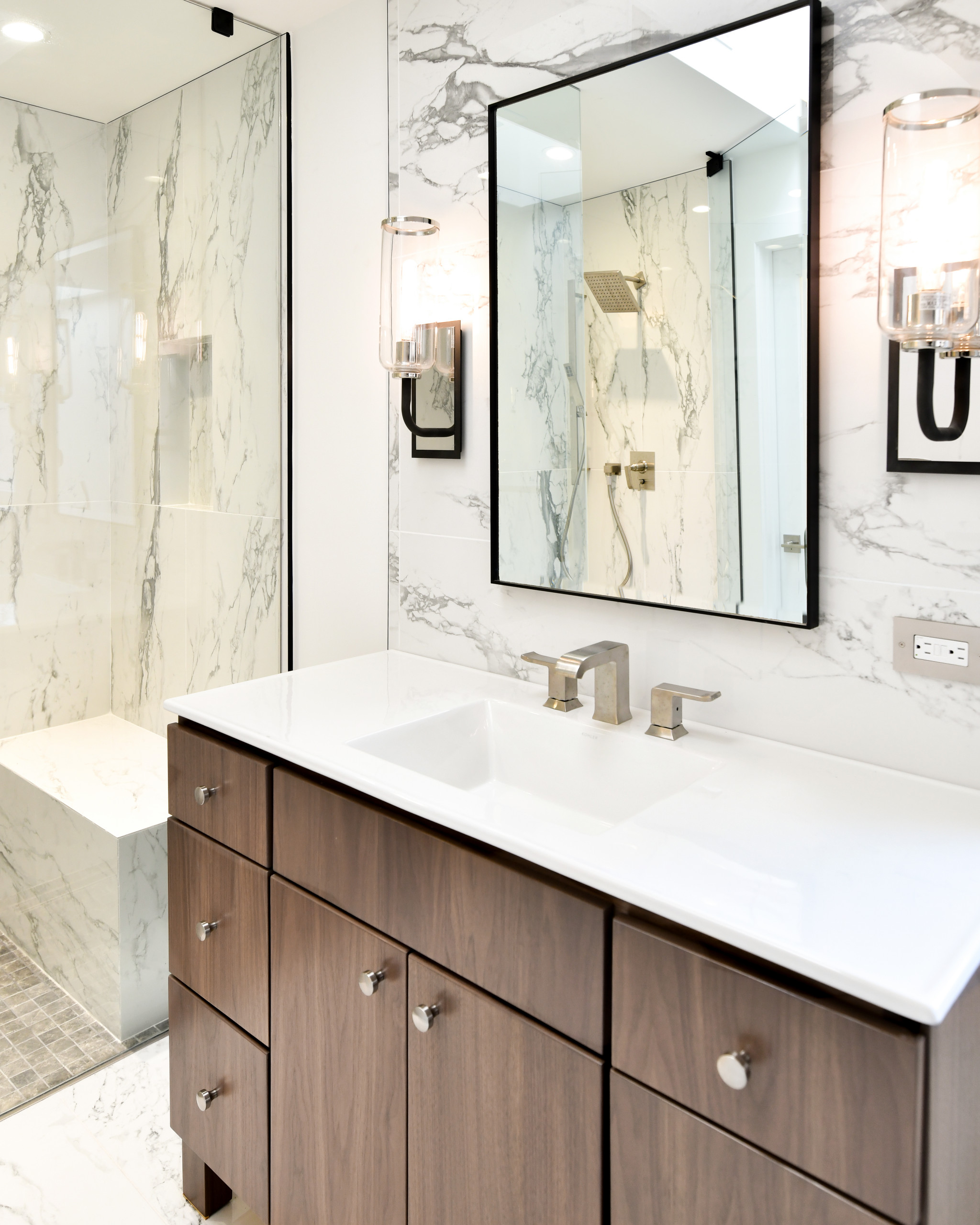 Fab Master Bathroom and Spacious Closet in  Vienna, Va