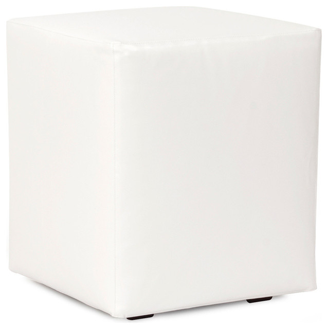 Howard Elliott Ribbon Universal Cube Ottoman Contemporary