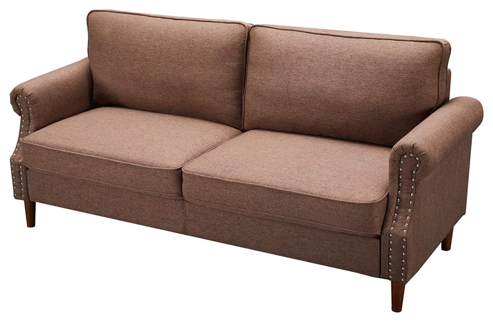 Modern 3 Person Sofa Couch Loveseat Upholstery Sectional for Living Room