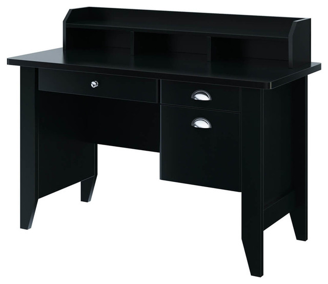 Dudleyville Computer Desk With Hutch And 2 Drawers Transitional