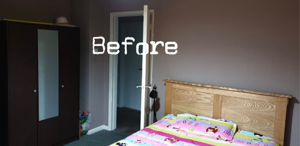 Hemel Girls Bedroom -Before