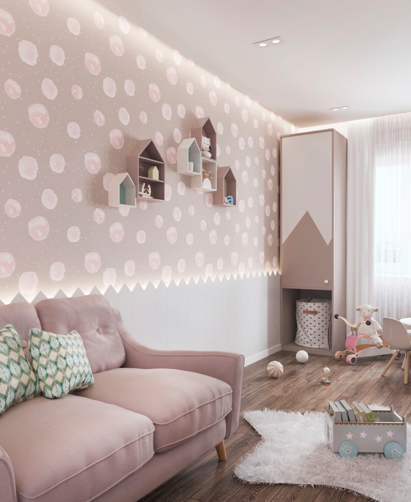 3-х комнатная квартира для молодой семьи 80кв.м.