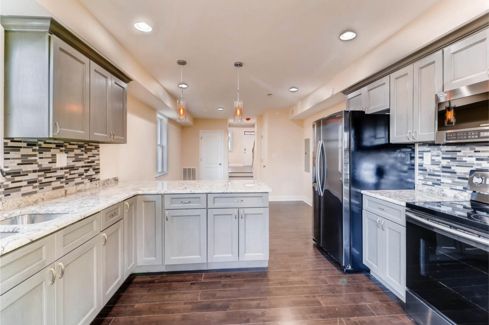 Inspiration for a transitional kitchen remodel in DC Metro