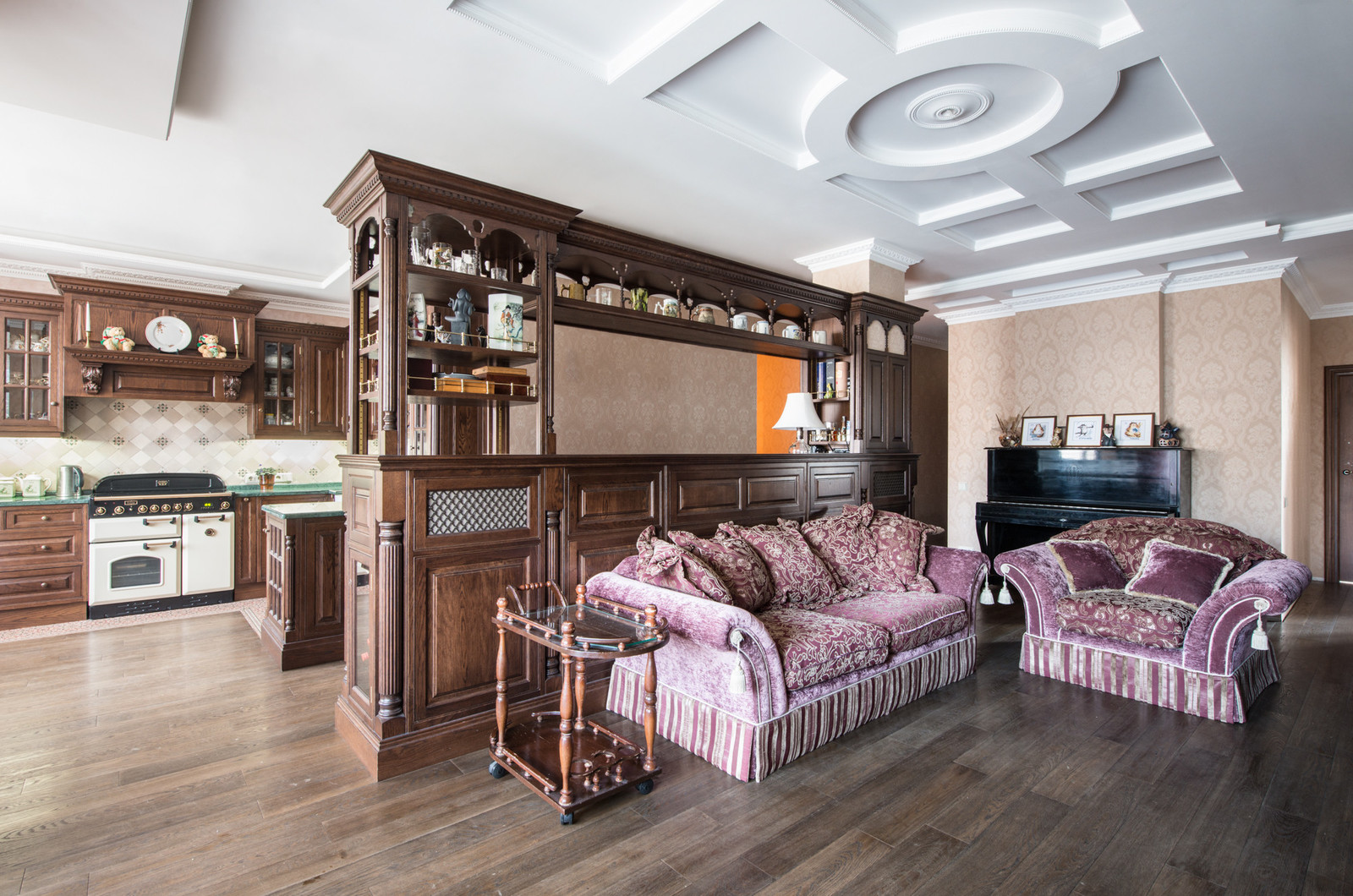 Квартира в английском стиле