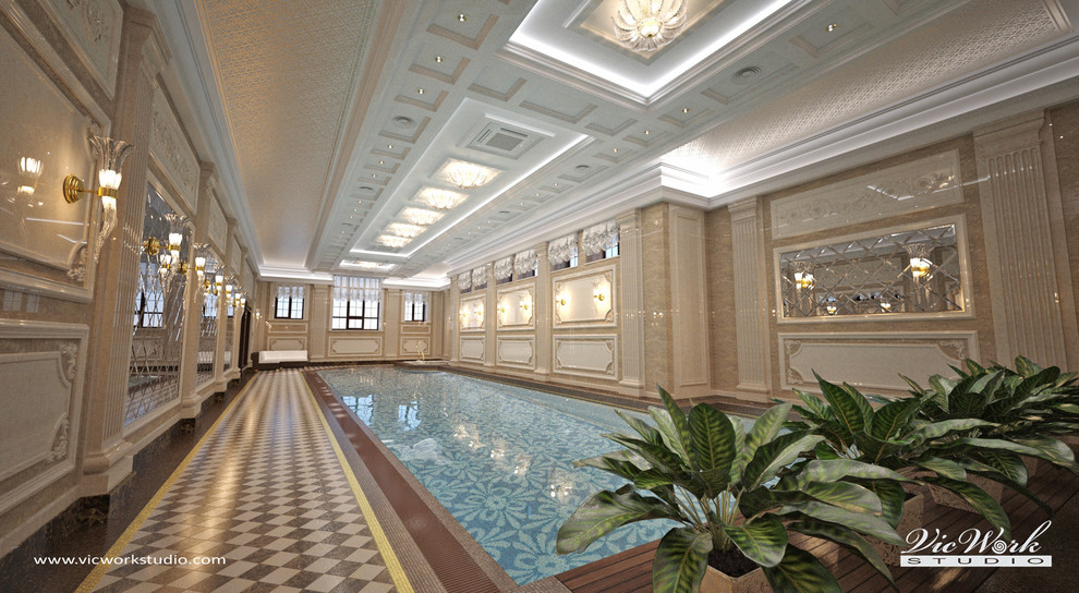 SPA zone. H Residence interiors