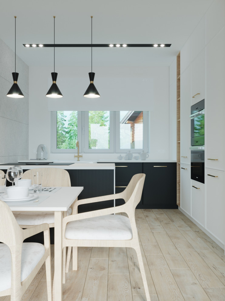 Таун-хаус кухня-гостиная