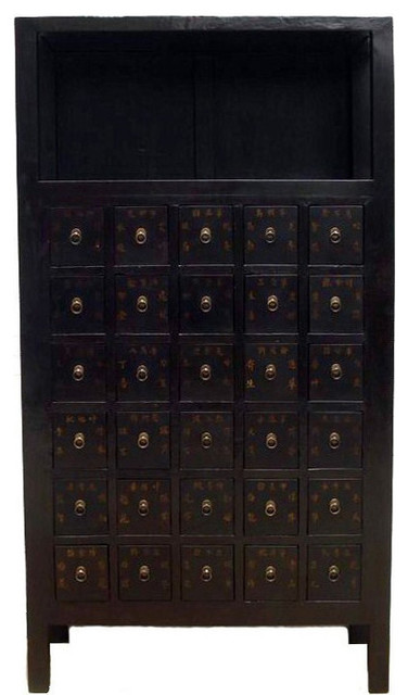 Consigned Antique, Chinese Herb Medicine Cabinet - Asian - Medicine Cabinets  - by DYAG - East | Houzz