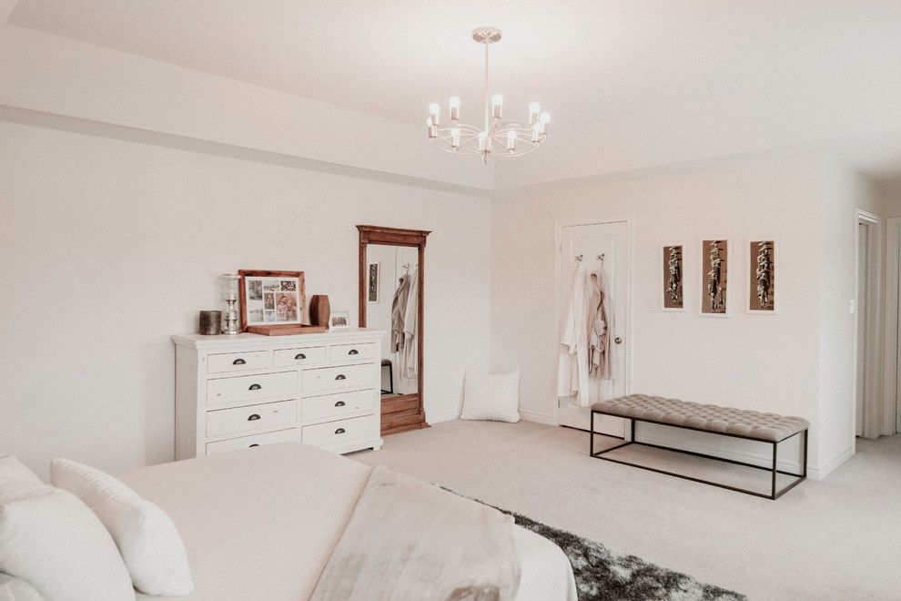 Bedroom - transitional bedroom idea in Toronto