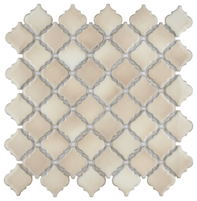 Hudson Tangier Truffle Porcelain Floor and Wall Tile