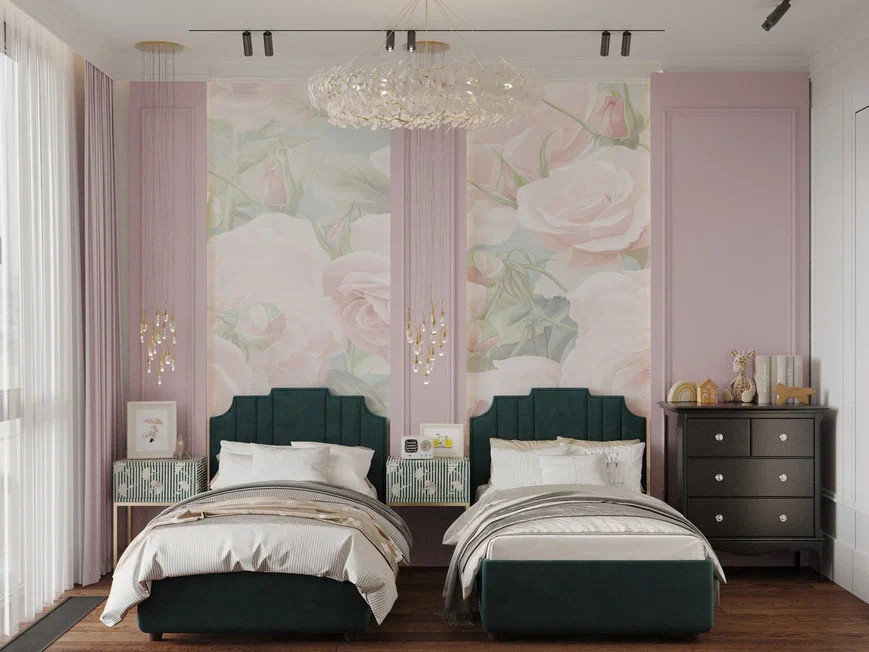 Квартира бизнес класса 90 м² в стиле неоклассика