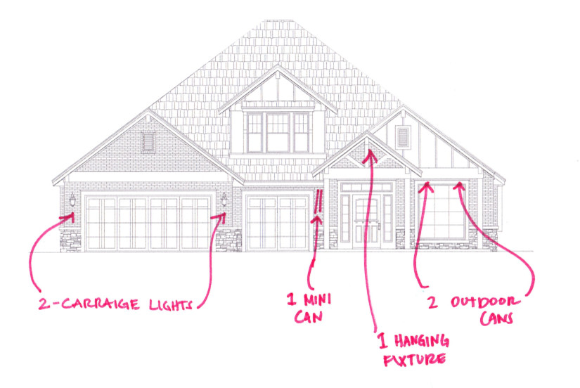 Exterior Lighting Placement Help!