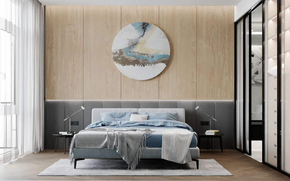 Интерьер 4-х комнатной квартиры в современном стиле. г. Москва