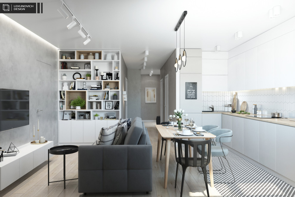 Дизайн интерьера квартиры 65 м2 г. Минск