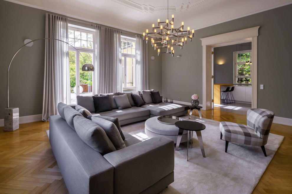 Modernes Wohnzimmer in Berlin