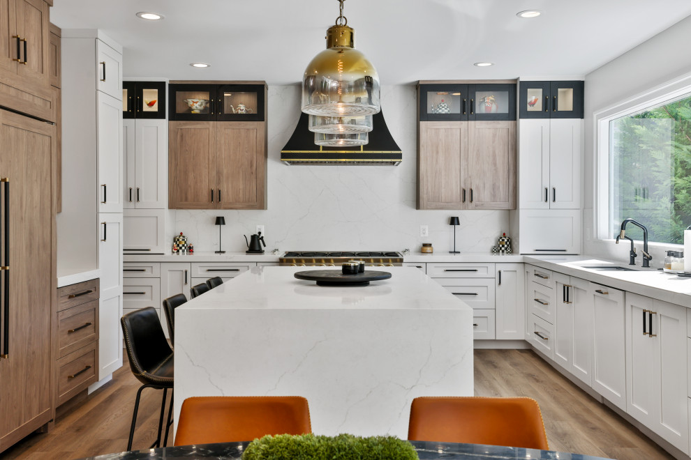 Kitchen and Primary Bath Renovation - Transitional - Kitchen - DC Metro ...