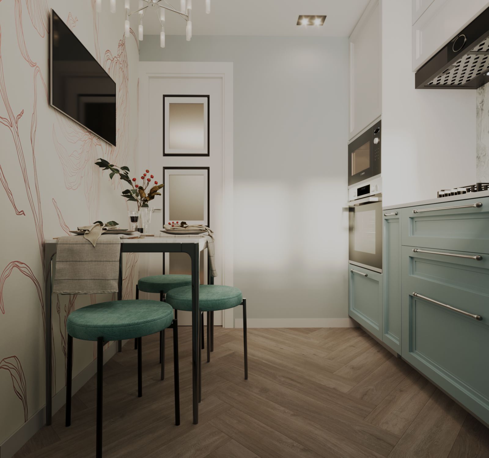 Кухня 4.8 кв.м.