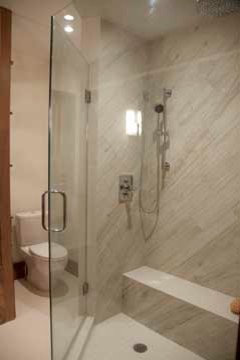 Reclaimed Mahogany Bathroom