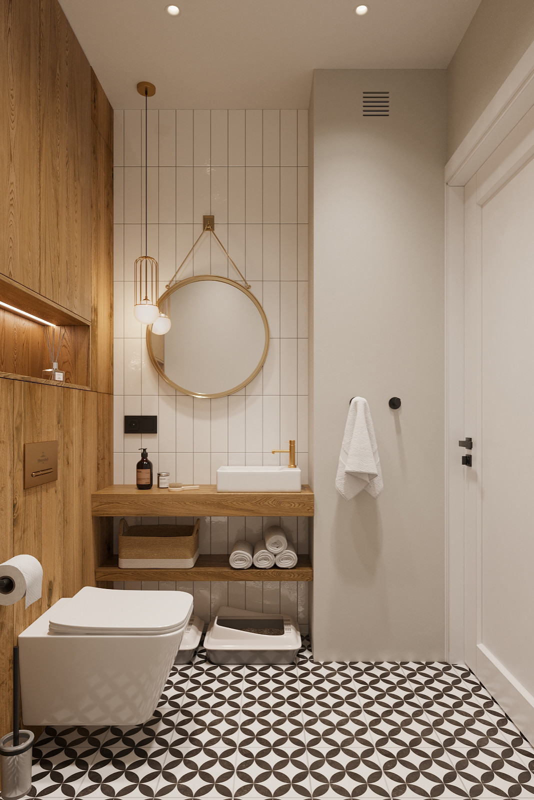 Дизайн проект квартиры ЖК Панин 72м