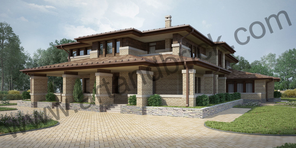 Загородный дом в стиле Прерий