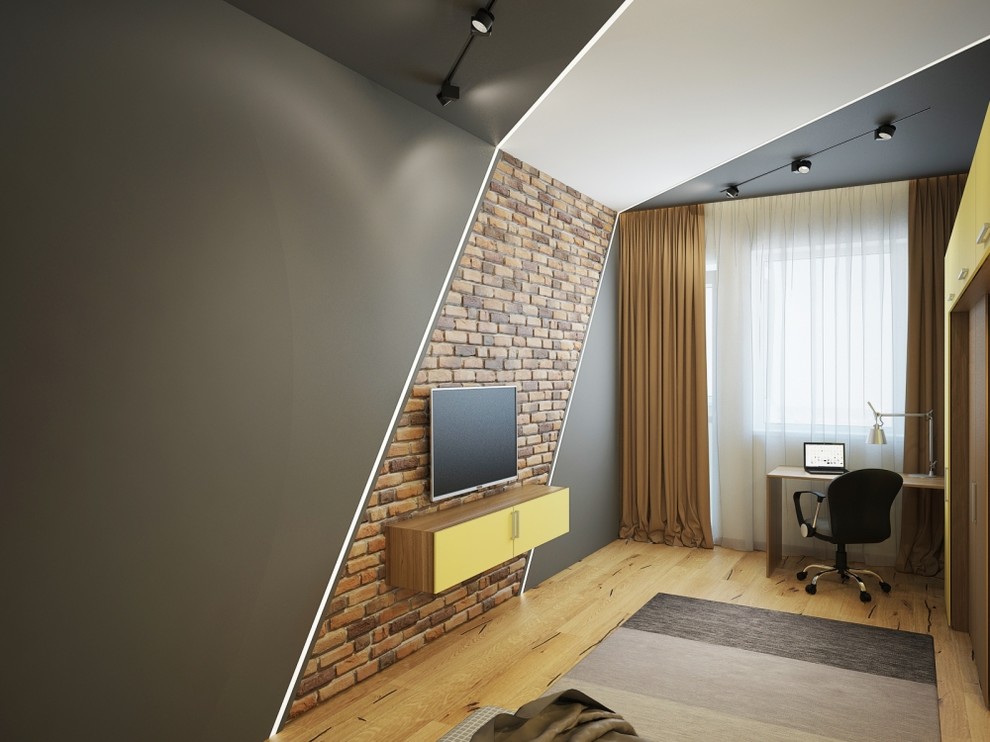 ДИЗАЙН-ПРОЕКТ ДВУХУРОВНЕВОЙ КВАРТИРЫ 203 М2