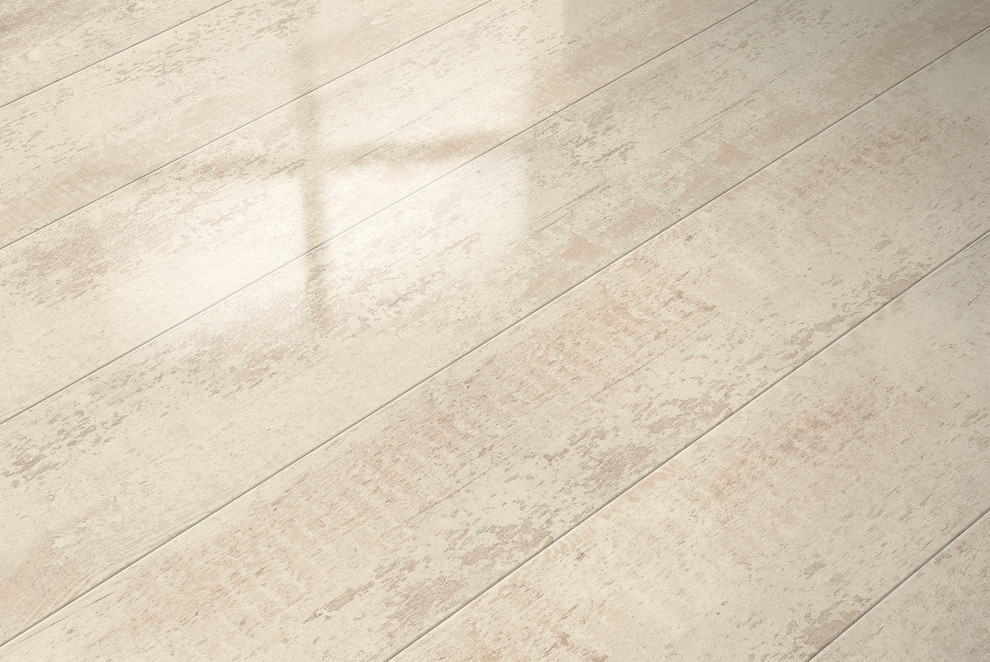 Elesgo Glamour Life Laminate Flooring Antique White 20 67 Sq Ft Traditional Laminate Flooring By Elesgo