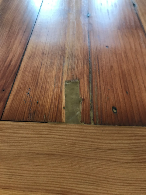 refinished floor issues 