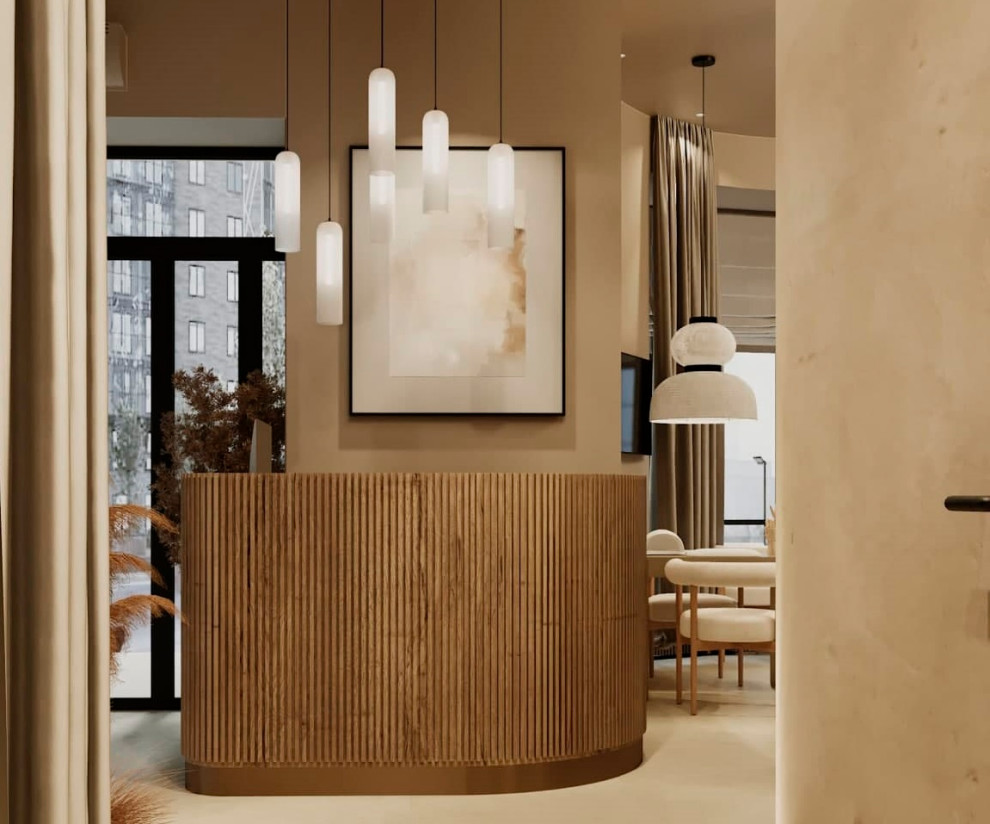 Визуализация салона красоты.