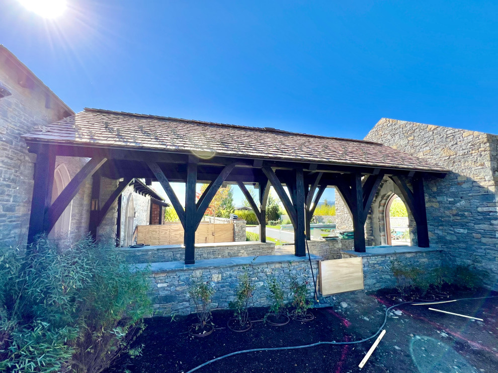Starfall Breezeway - Timberwork
