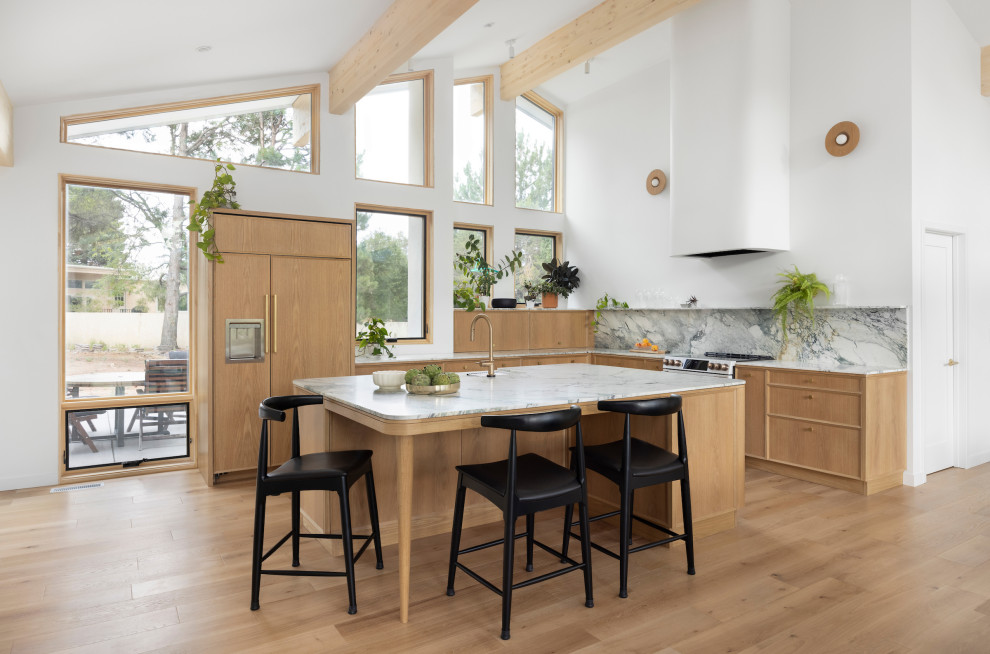 Example of a trendy kitchen design in Other