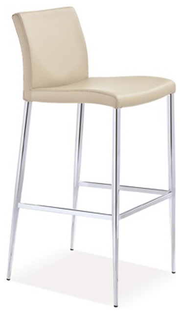 Sleek Modern Stool Bar Stools And Counter By Artefac Sleek Modern Stool Beige Counter Seat Height 26