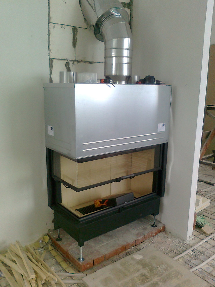 Угловые камины