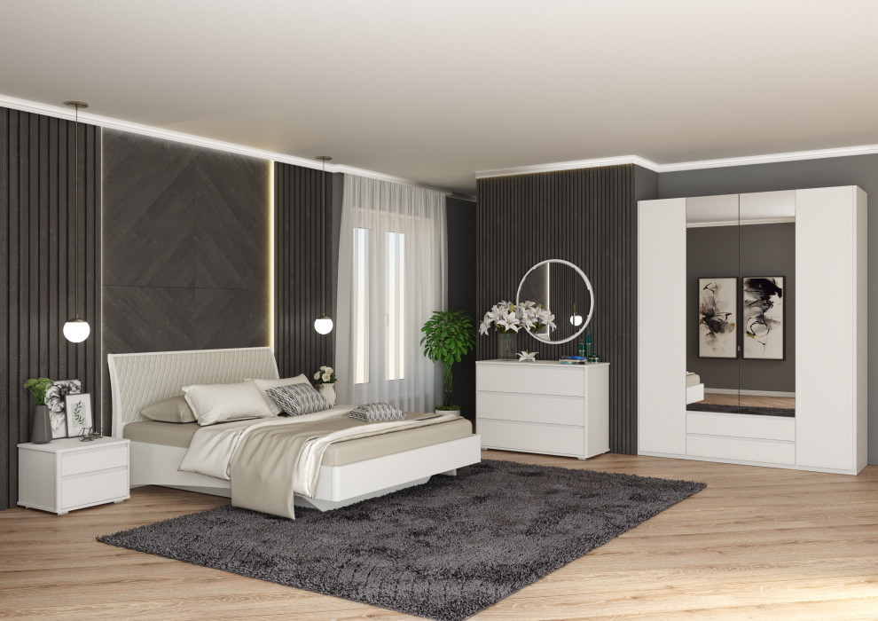 Дизайн и визуализация мебели в интерьере для мебельной фабрики "Маннгрупп"