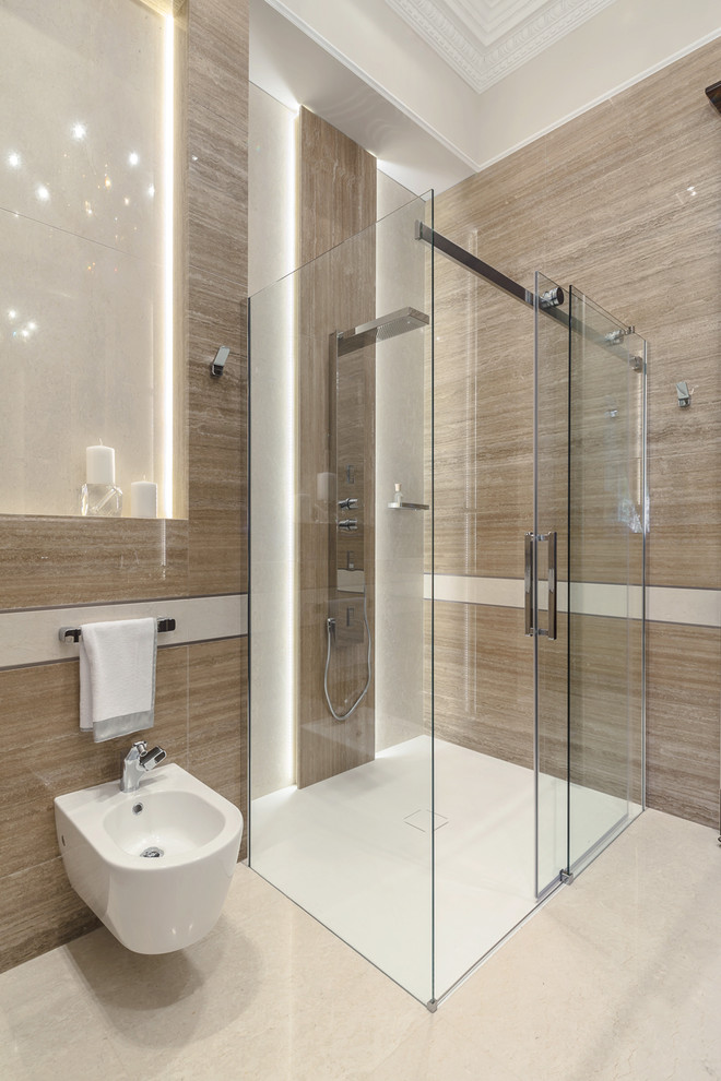 Interior design of apartment on Italian Riviera