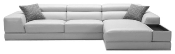 Urbanmod Sectional Sofa, Light Gray