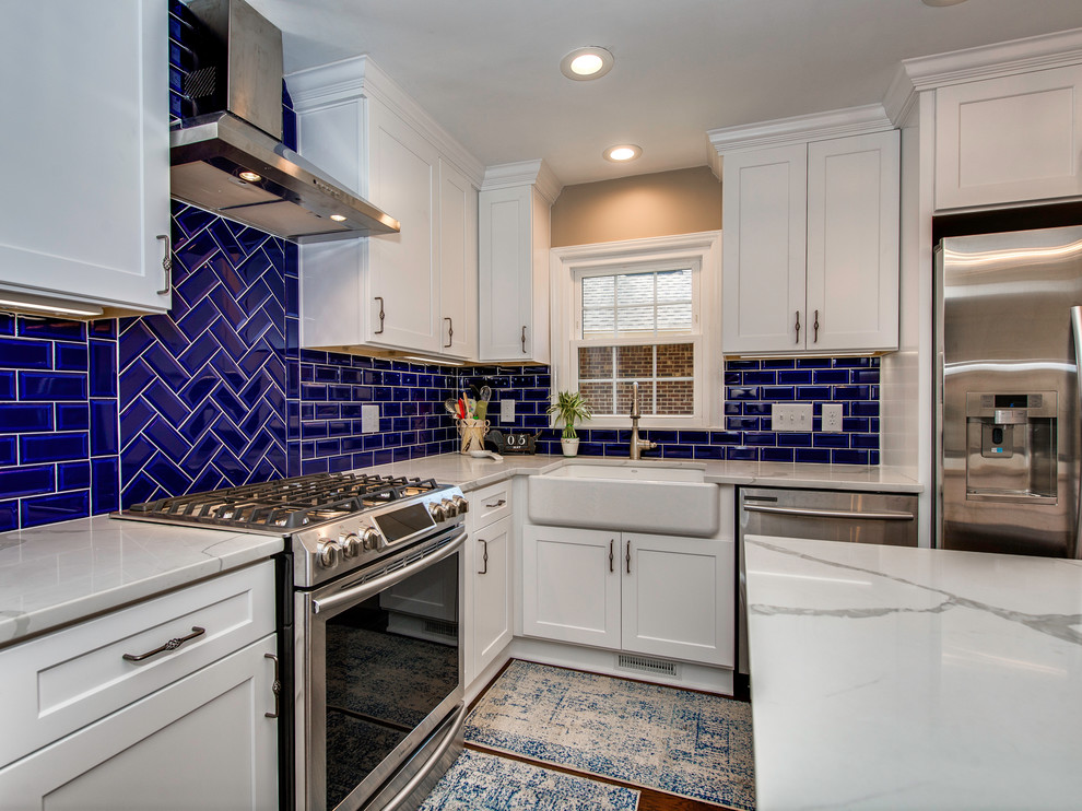 Inspiration for a transitional kitchen remodel in Charlotte