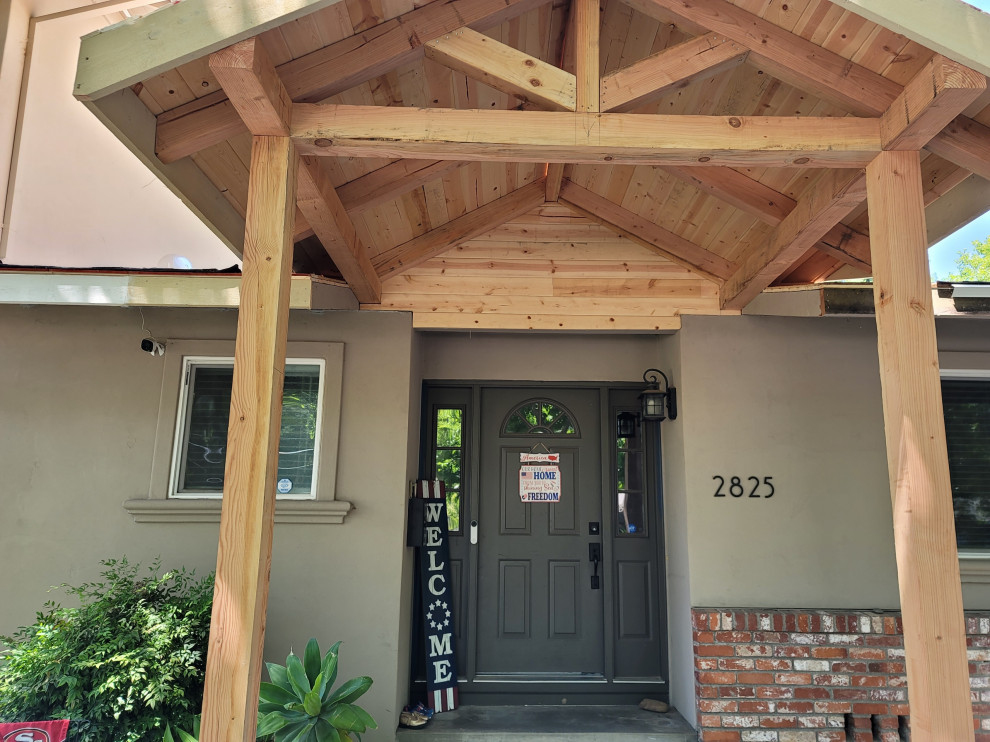 Gabled Entry Addition