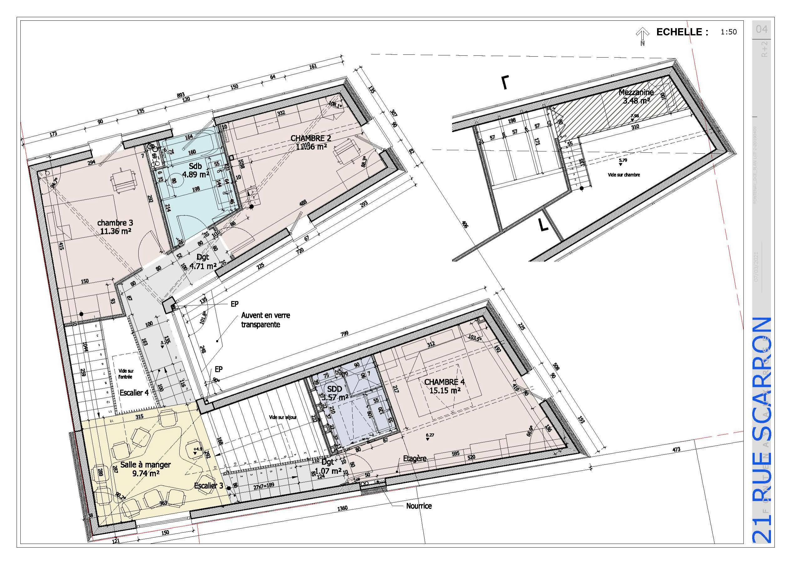 Construction d'une maison et mobilier sur-mesure