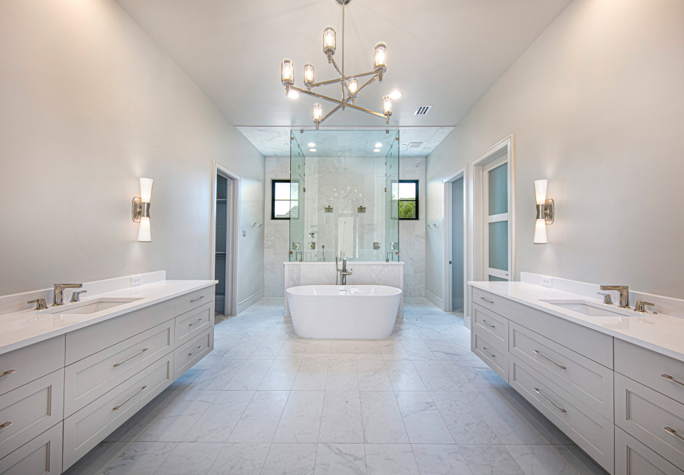 Saddleback - Transitional - Bathroom - Dallas - by Atwood Custom Homes ...