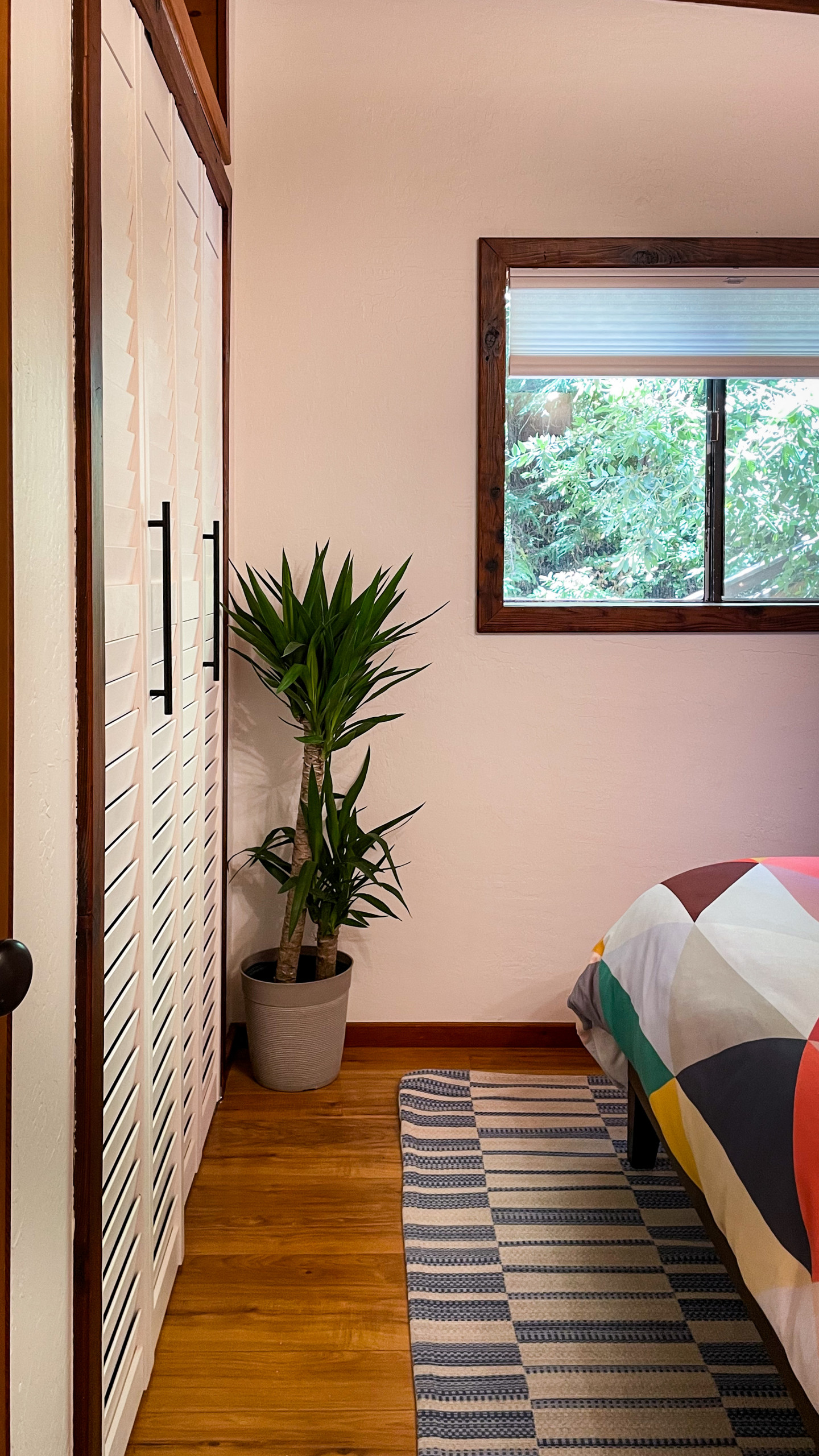 Air BnB Geometric Paradise Guest Bedroom