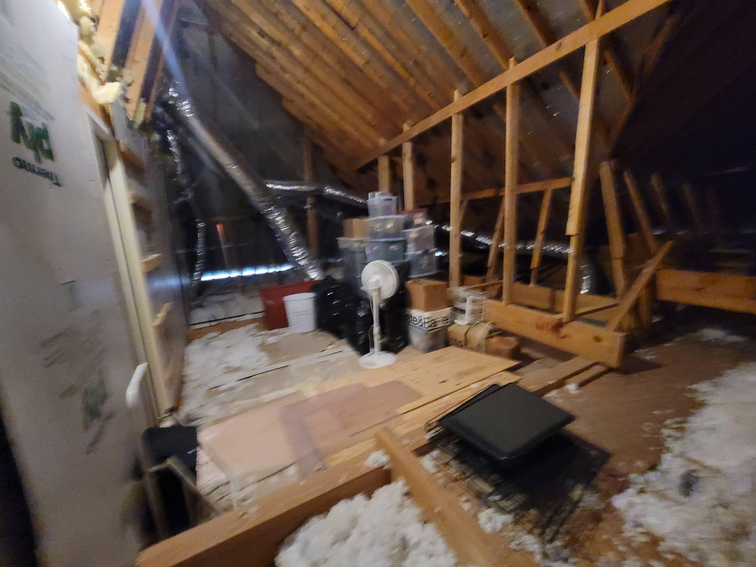 Wentworth Dr - Attic Conversation to Theater and Bathroom Remodel