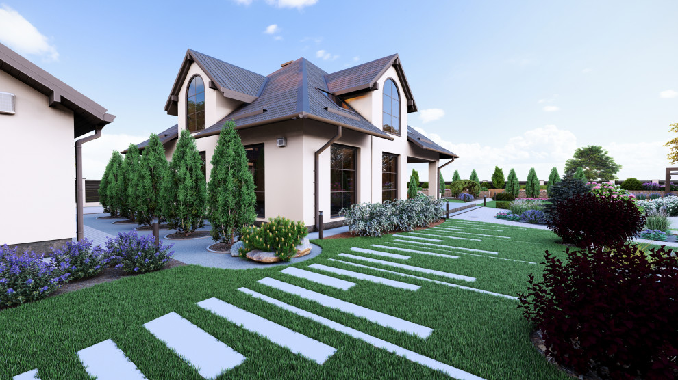 Ландшафтный проект загородного дома