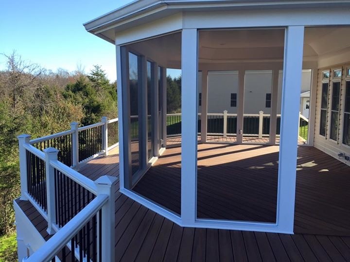 Screen Porch / Wood Deck Addition